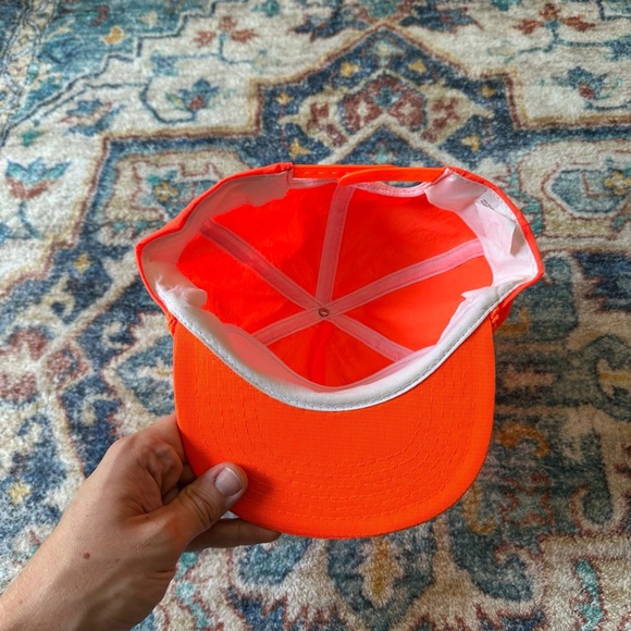 Vintage Sports Action Sports Betting Neon SnapBack Hat - Picture 5 of 6